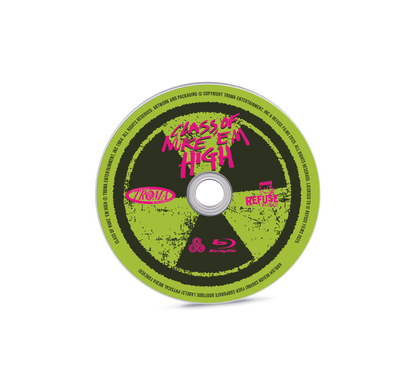 Disc art of Class of Nuke ‘Em High [Region Free Blu-ray]