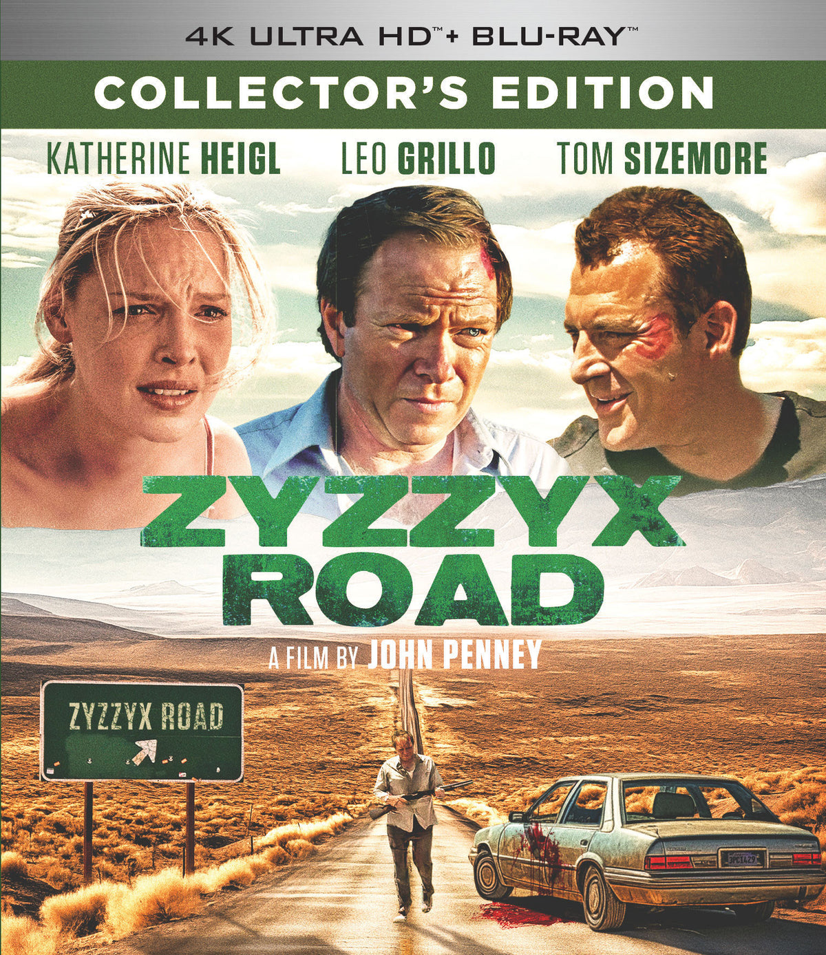 Front cover of Zyzzyx Road [2-Disc Collector's Edition] [4K Ultra HD + Blu-ray]