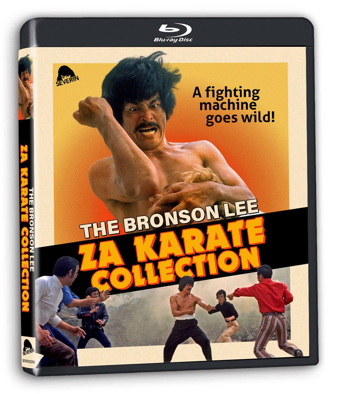 3D art of The Bronson Lee Za Karate Collection [Blu-ray]