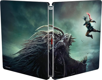 3D art 1 of Predator: Badlands Limited Edition Steelbook (UK Import) [4K Ultra HD + Region B Blu-ray]