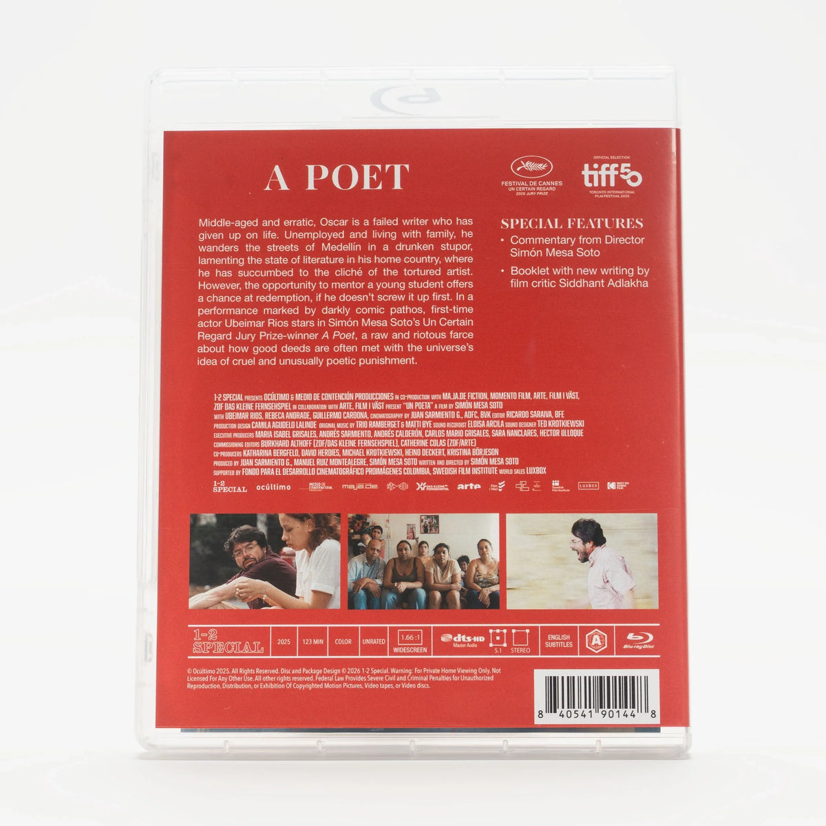 Back case of A Poet Limited Edition [Blu-ray]