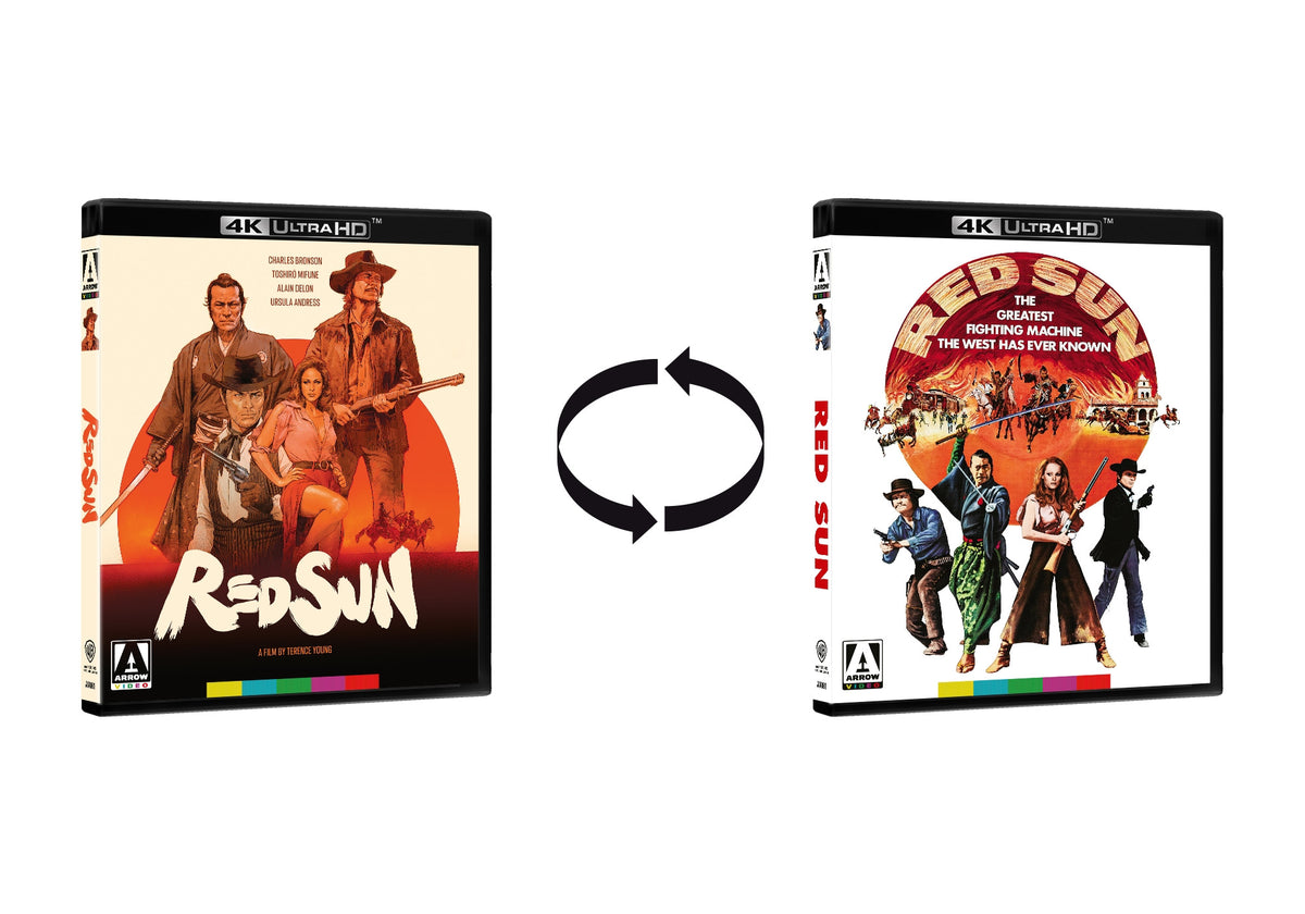 Reversible cover of Red Sun Limited Edition [4K Ultra HD]