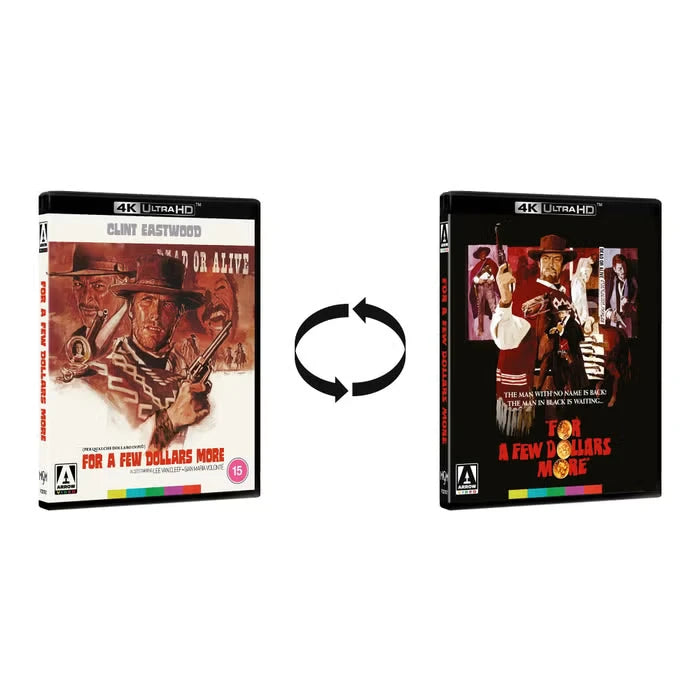 Reversible cover 2 of The Dollars Trilogy Limited Edition [4K Ultra HD + Region B Blu-ray] (UK Import)
