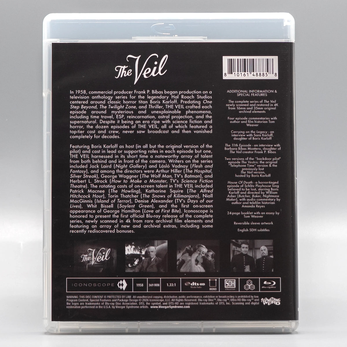 Back case of The Veil [Blu-ray Set]