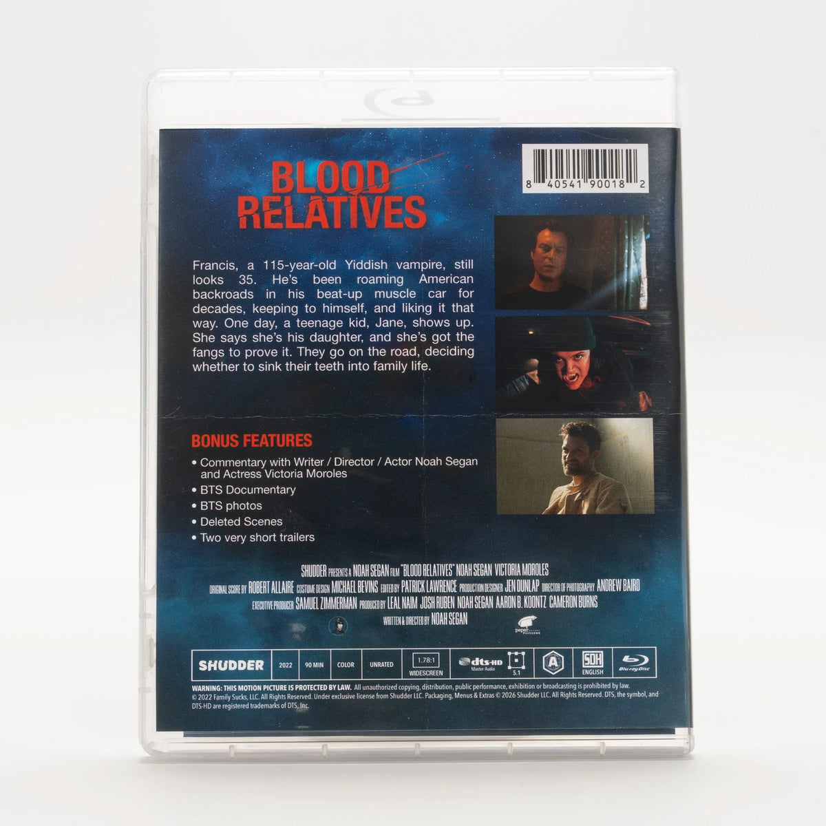 Back case of Blood Relatives [Blu-ray]