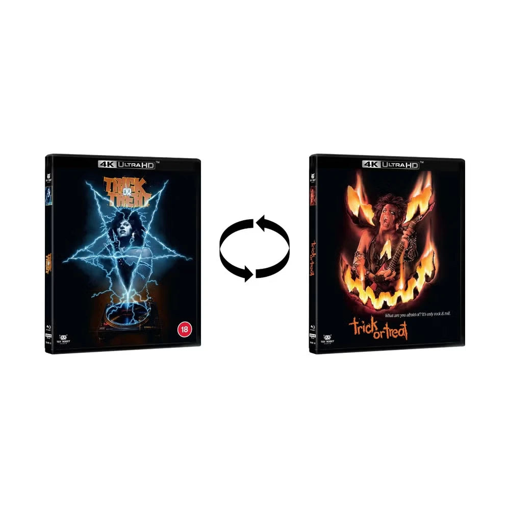 Reversible cover of Trick or Treat (UK Import) [4K Ultra HD + Region B Blu-ray]