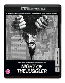 Front cover of Night of the Juggler Standard Edition [4K Ultra HD + Blu-ray]