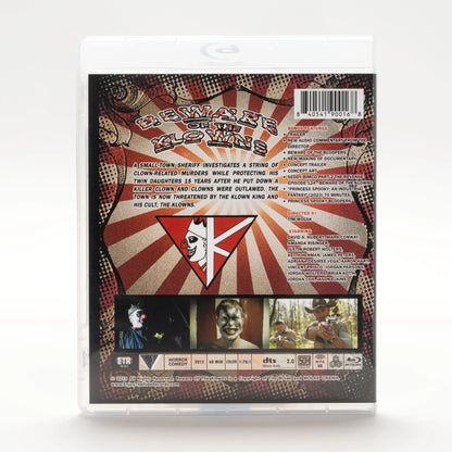 Back case of Beware of the Klowns [Blu-ray]