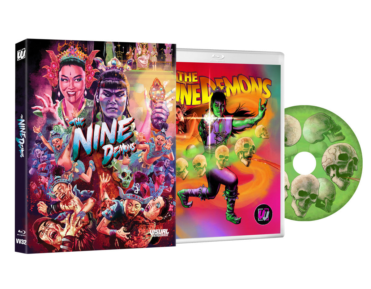 3D art of The Nine Demons Visual Vengeance Collector's Edition [Blu-ray]