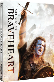 Front cover of Braveheart Limited Edition Steelbook [4K Ultra HD + Blu-ray]