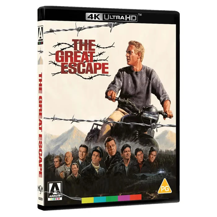3D art of The Great Escape (UK Import) [4K Ultra HD + Region B Blu-ray]