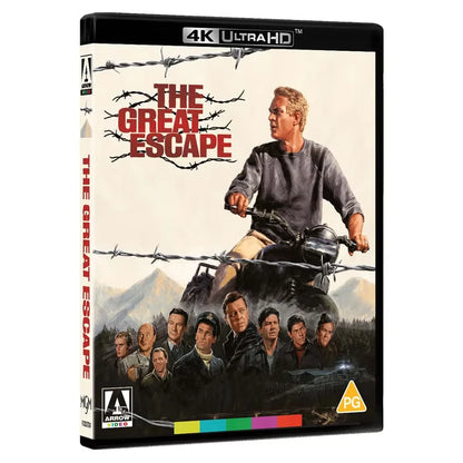 3D art of The Great Escape (UK Import) [4K Ultra HD + Region B Blu-ray]