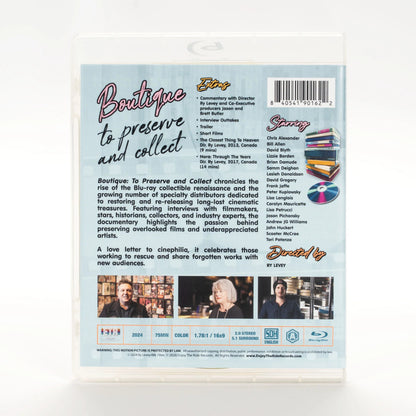 Back case of Boutique: To Preserve and Collect [Blu-ray]