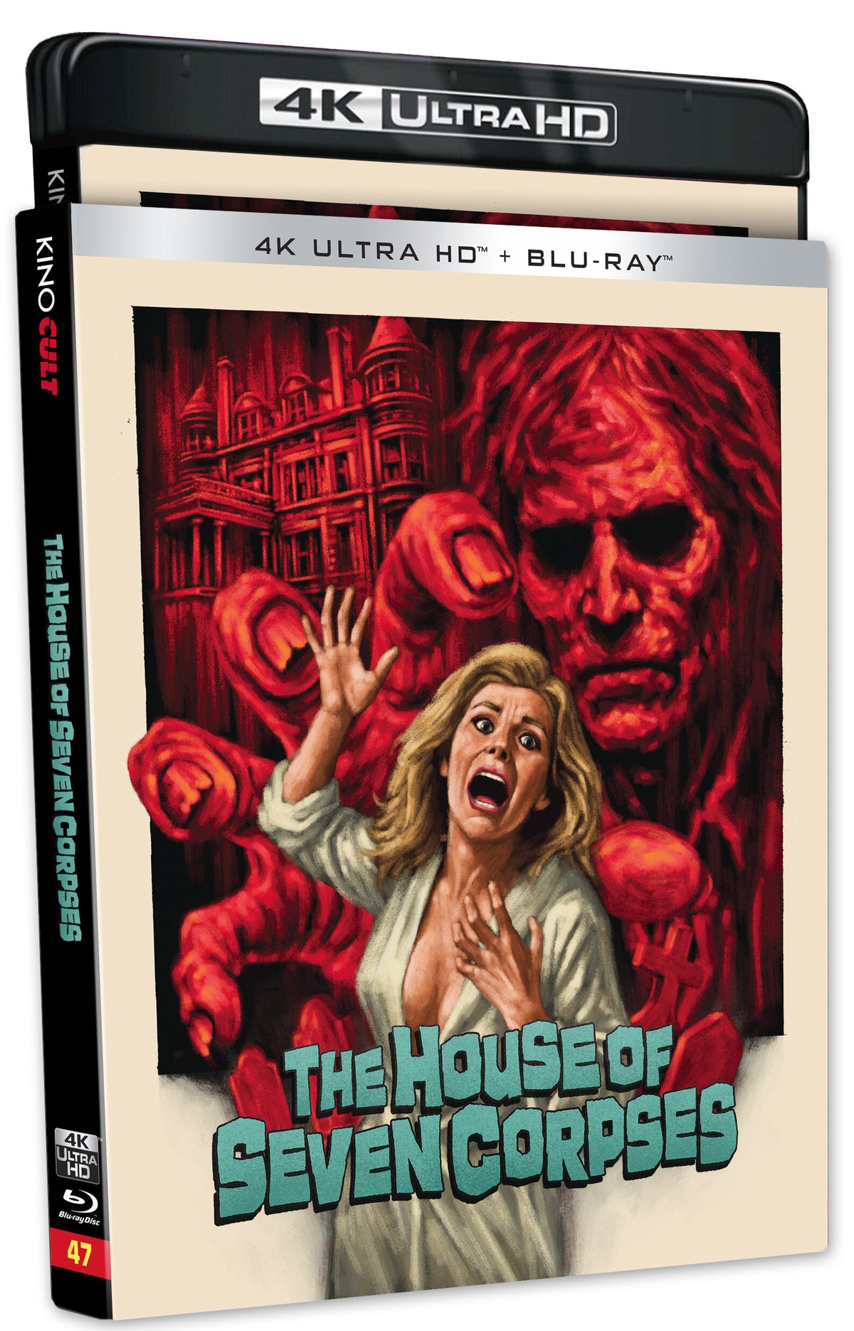 Front cover of The House of Seven Corpses [4K Ultra HD + Blu-ray]