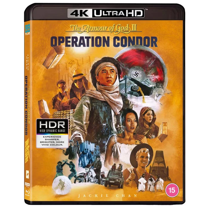 Front cover of Armour of God 2: Operation Condor SE (UK Import) [4K Ultra HD + Region B Blu-ray]
