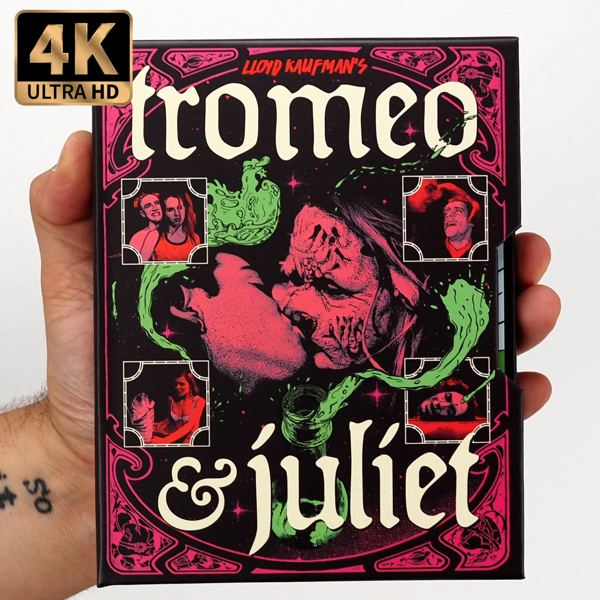 Front slipcase of Tromeo & Juliet [4K Ultra HD + Blu-ray Set]