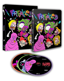 Packshot of Freaked! (1993) Limited Edition Steelbook [4K Ultra HD + Blu-ray] (Australian Import)