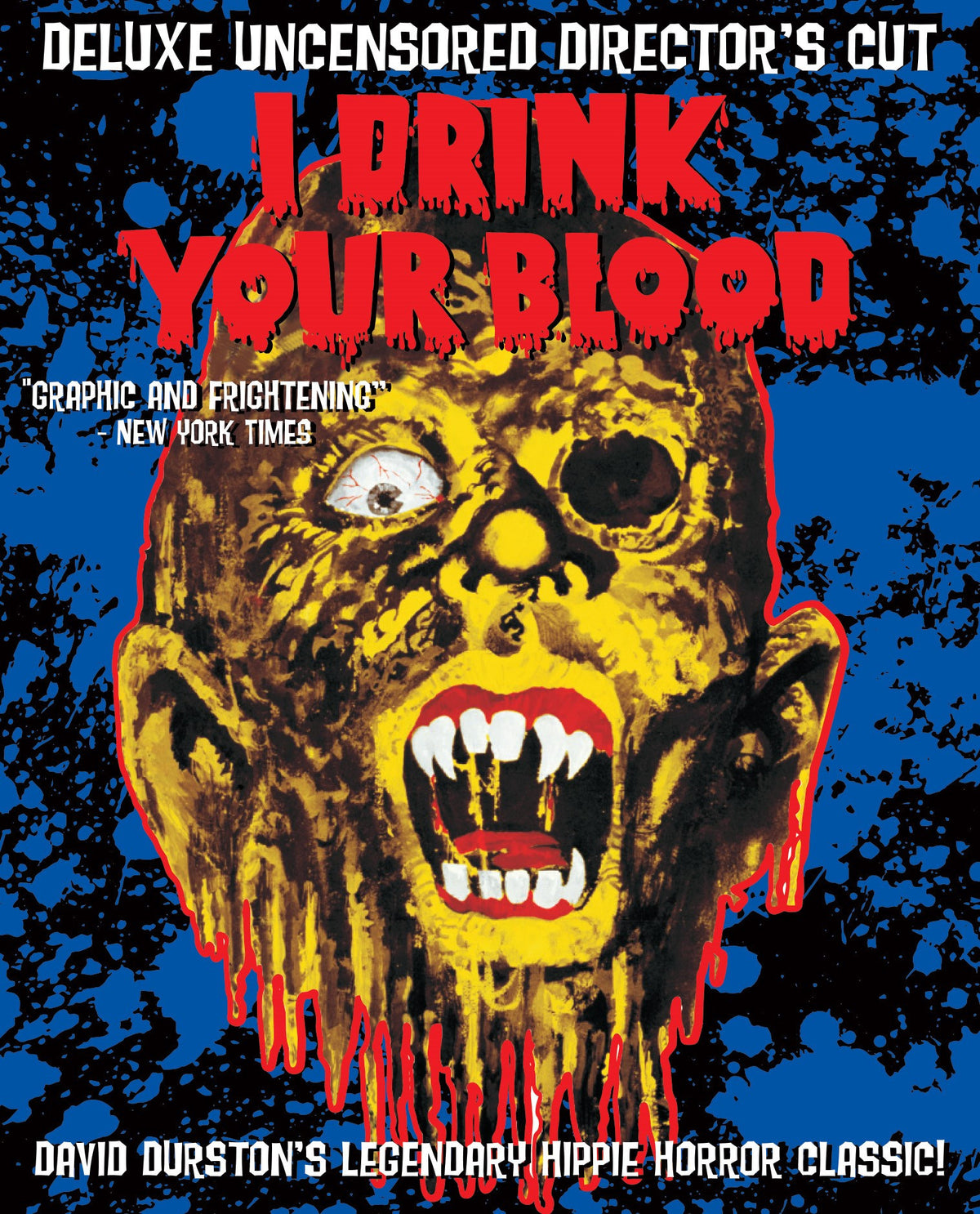 Front cover of I Drink Your Blood (2-Disc Deluxe Edition) [Blu-ray]