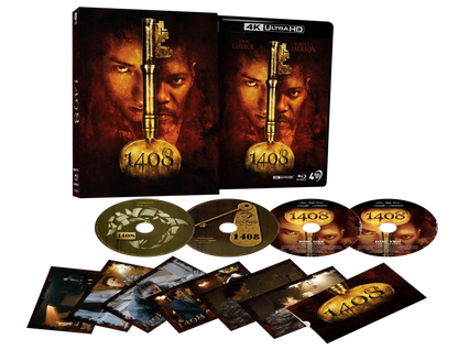 Box contents of 1408 (2007) Limited Edition Lenticular Hardcase [4K Ultra HD + Blu-ray] (Australian Import)