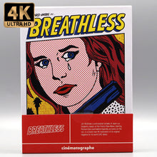 Front slipcase of Breathless [4K Ultra HD + Blu-ray Set]