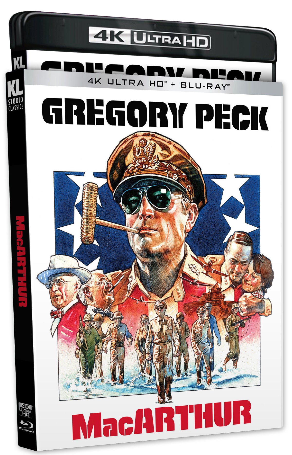 Front cover of Front cover of MacArthur [4K Ultra HD + Blu-ray]