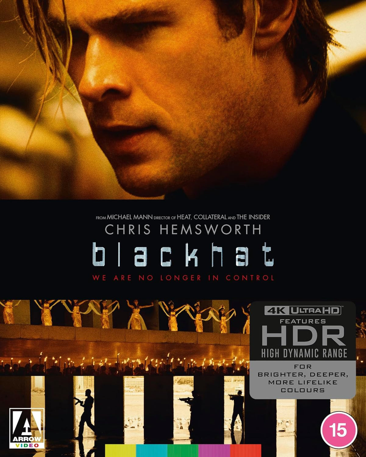 Front cover of Blackhat Limited Edition (UK Import) [4K Ultra HD + Region B Blu-ray]