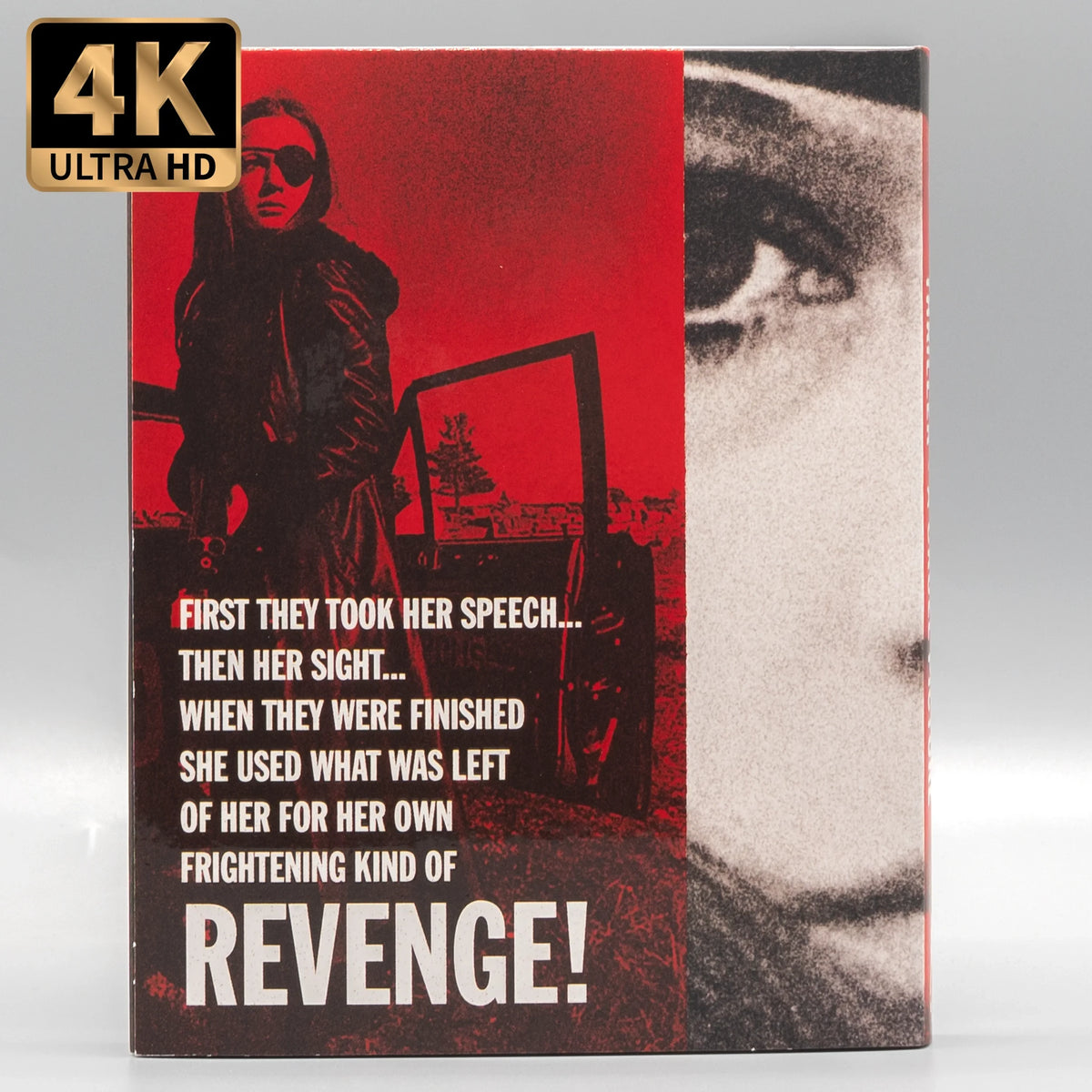 Back slipcover of Thriller - A Cruel Picture [4K Ultra HD + Blu-ray]