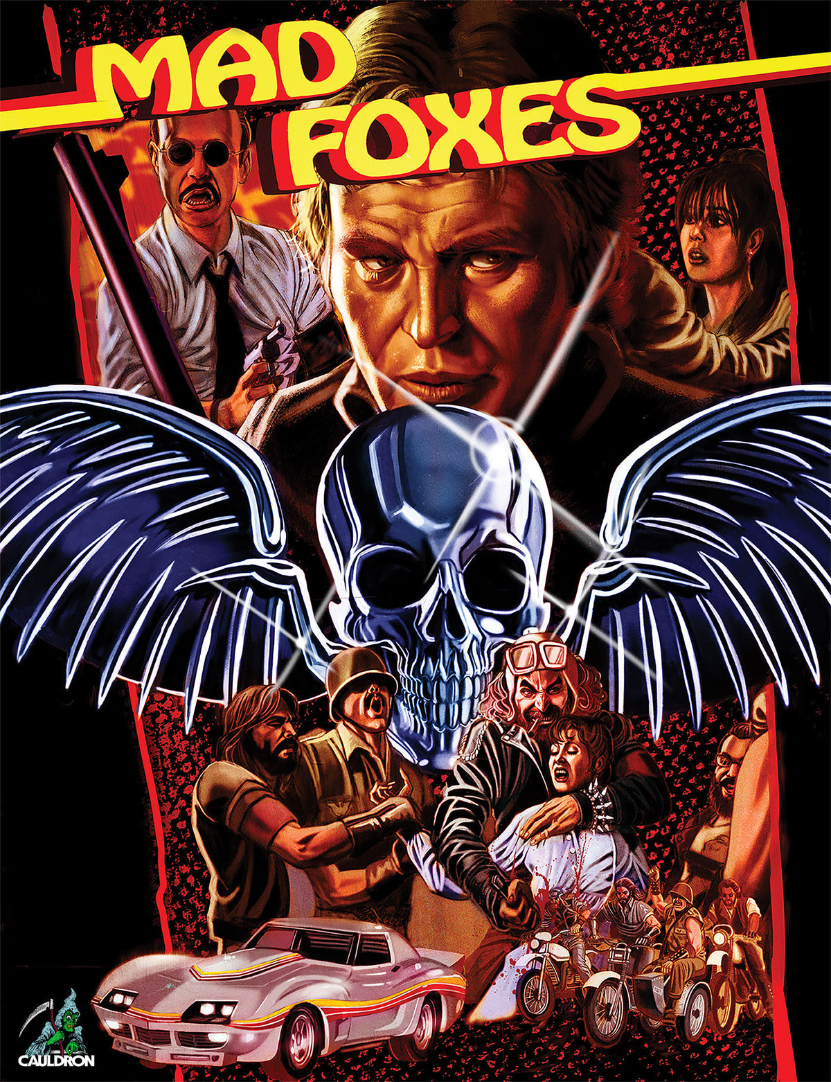 Front cover of Mad Foxes [Limited Slipcase] [4K Ultra HD + Blu-ray]