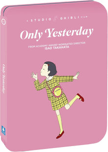 Front cover of Only Yesterday Limited Edition Steelbook [Blu-ray + DVD]