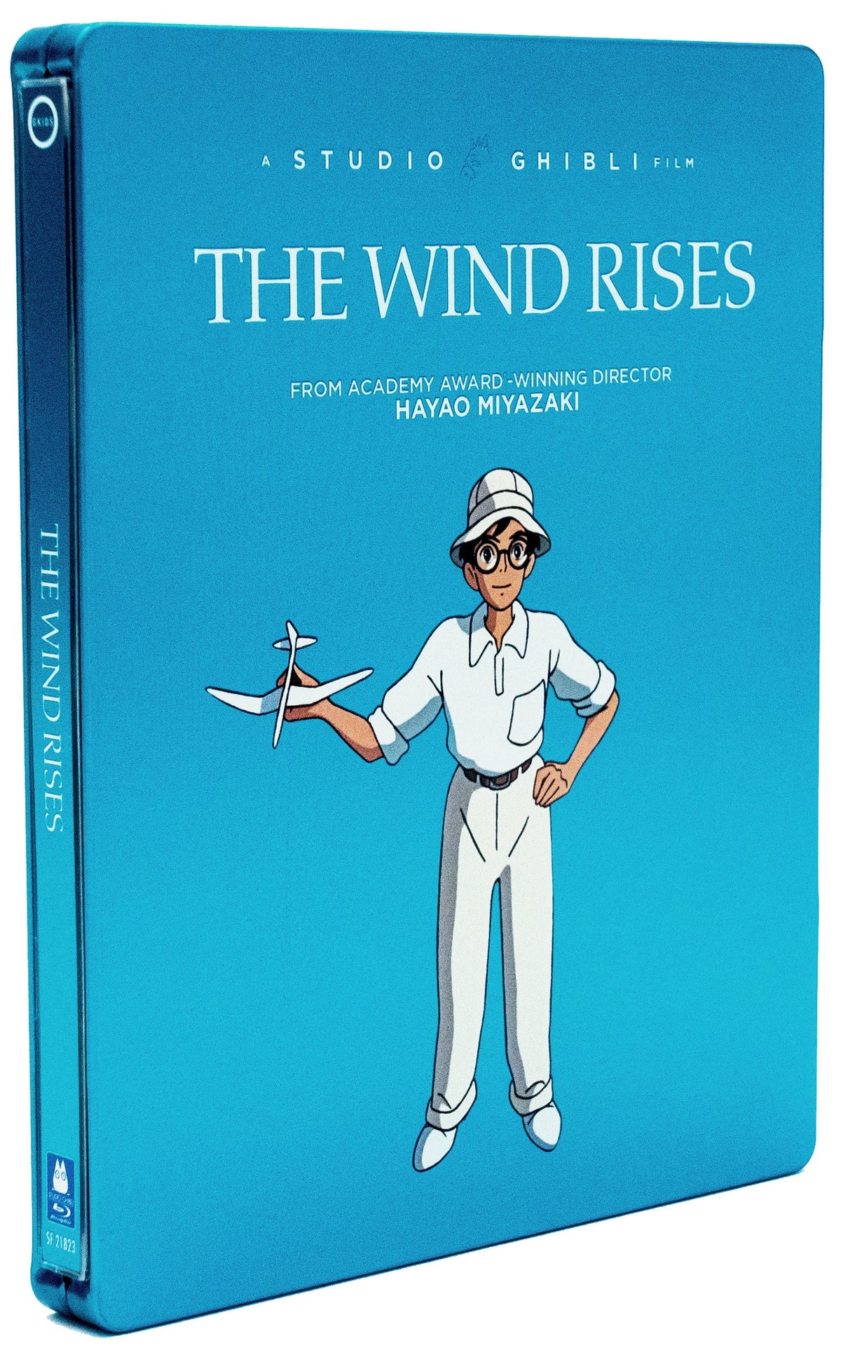 Front cover of The Wind Rises Limited Edition Steelbook [Blu-ray + DVD]