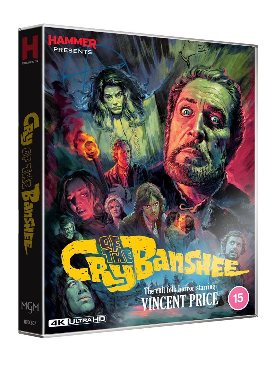 Front slipcover of Cry of the Banshee (UK Import) [4K Ultra HD]