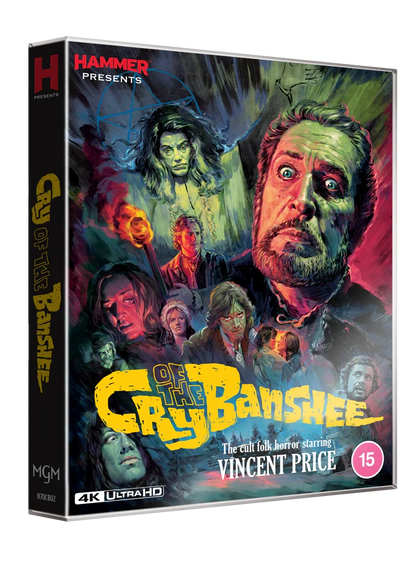 Front slipcover of Cry of the Banshee (UK Import) [4K Ultra HD]