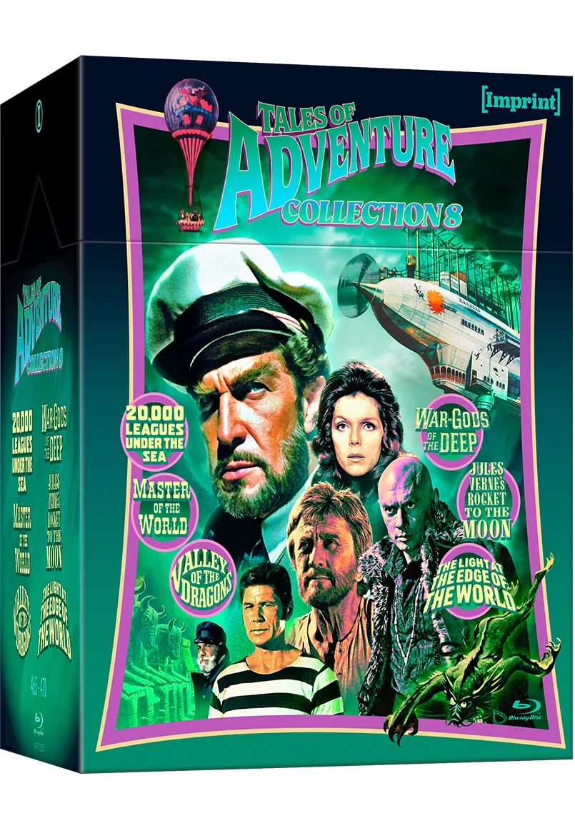 Front cover of Tales Of Adventure: Collection 8 (1916 - 1971) Limited Edition Hardbox [Blu-ray] (Australian Import)
