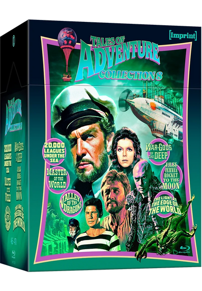 Front cover of Tales Of Adventure: Collection 8 (1916 - 1971) Limited Edition Hardbox [Blu-ray] (Australian Import)