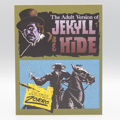 Front booklet of Adult Version Of Jekyll & Hide + The Erotic Adventures of Zorro [Blu-ray Set]