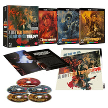 Box contents of Better Tomorrow Trilogy Limited Edition (UK Import) [4K Ultra HD + Region B Blu-ray]