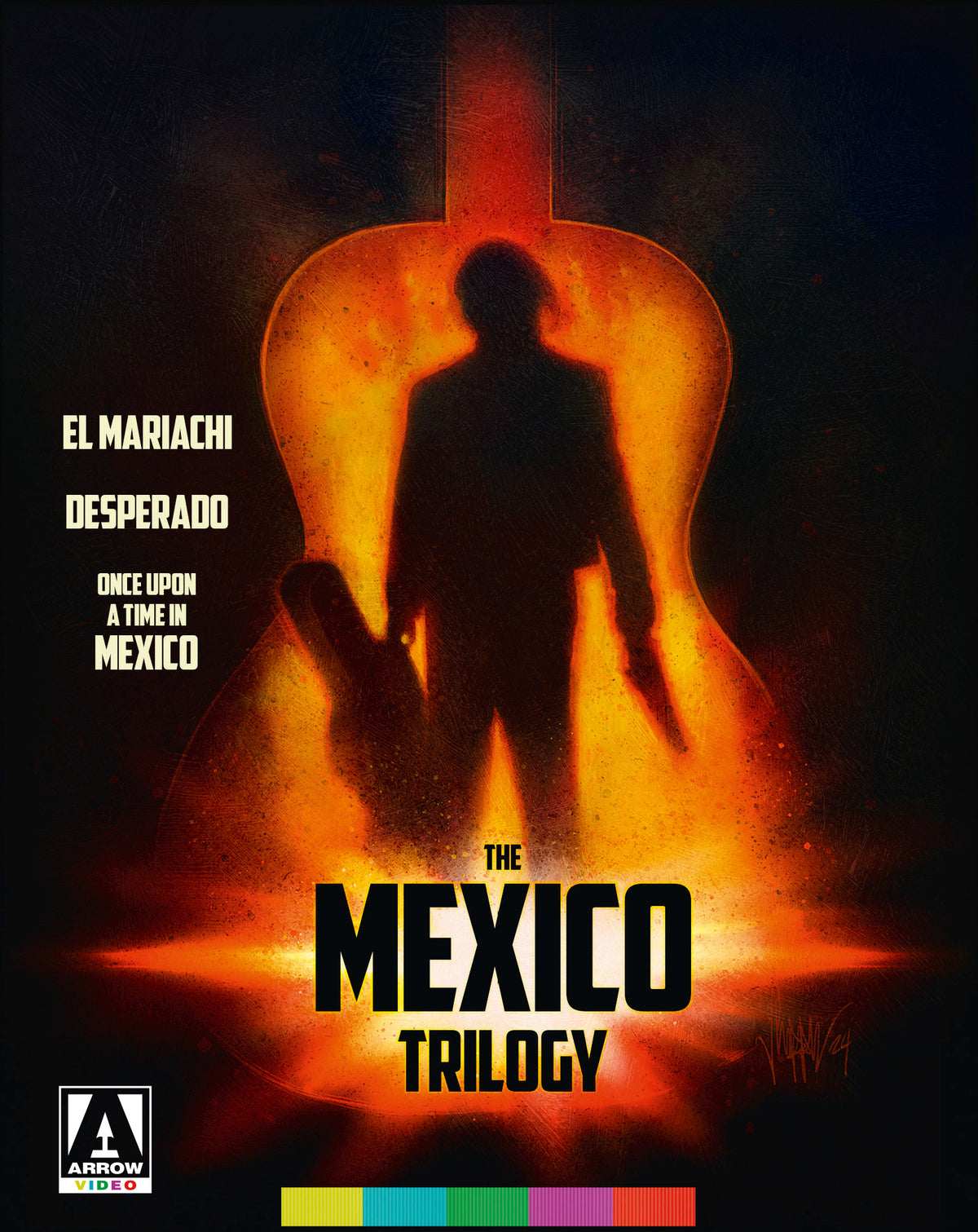 Front cover of Mexico Trilogy: El Mariachi, Desperado & Once Upon A Time In Mexico [Blu-ray]