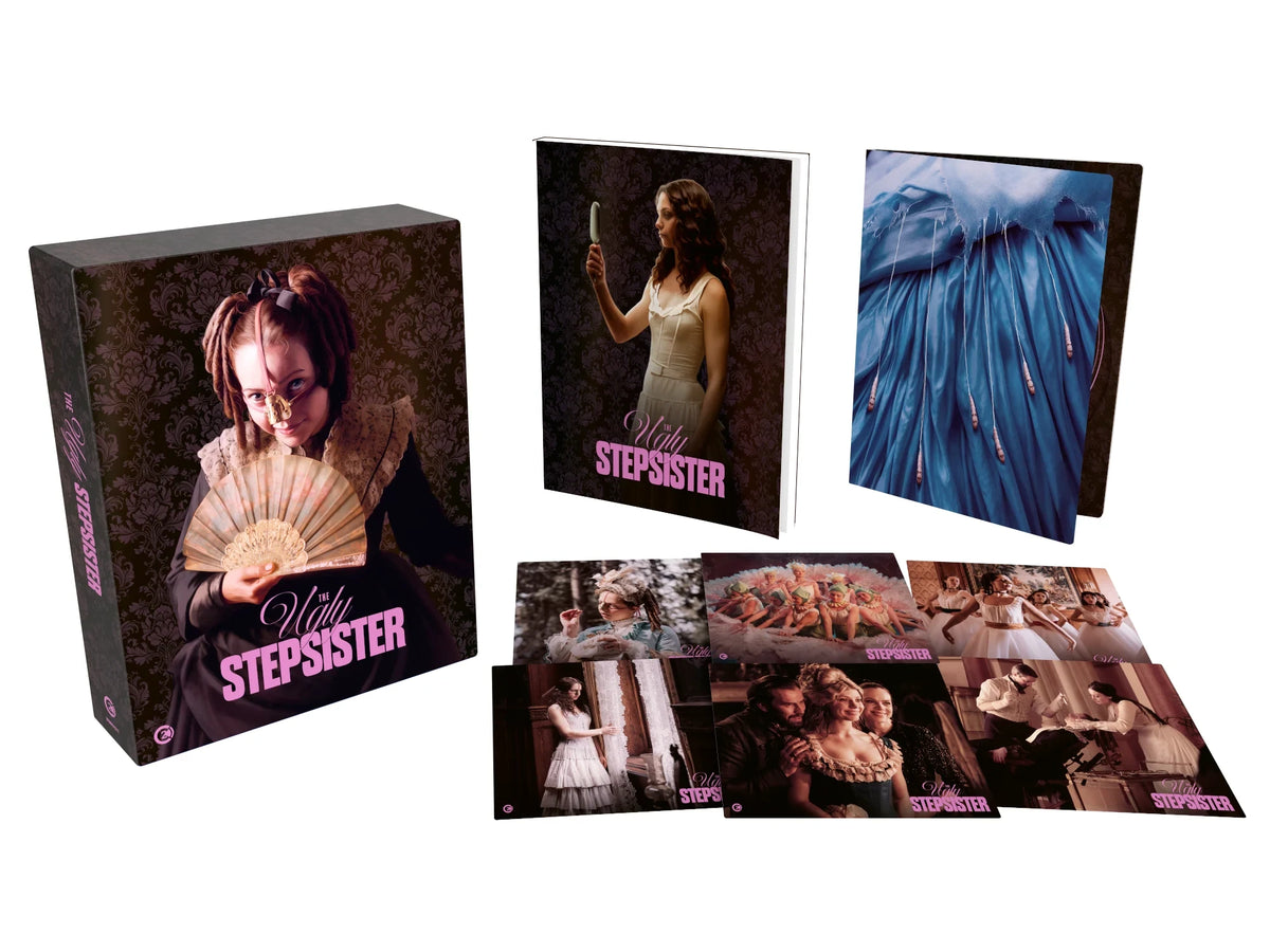 Box contents of The Ugly Stepsister Limited Edition (UK Import) [4K Ultra HD + Region B Blu-ray]