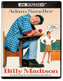 Front cover of Billy Madison [4K Ultra HD + Blu-ray]