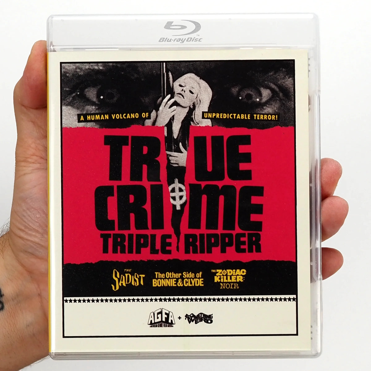 Front cover of True Crime Triple Ripper [Blu-ray]