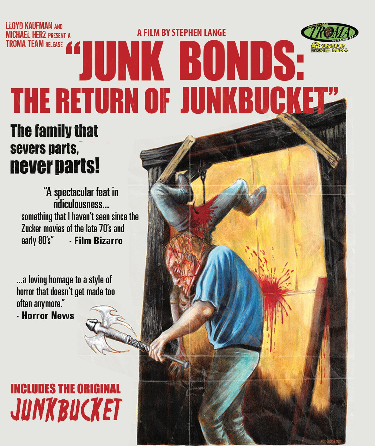 Front cover of Junk Bonds: The Return of Junkbucket [Blu-ray]
