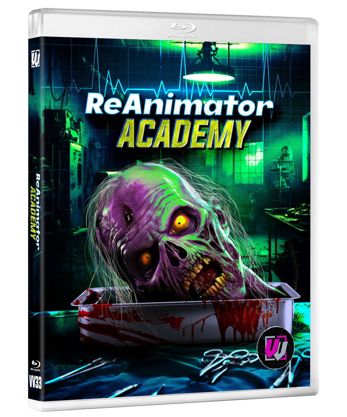 Front cover of ReAnimator Academy Collector's Edition [Blu-ray]