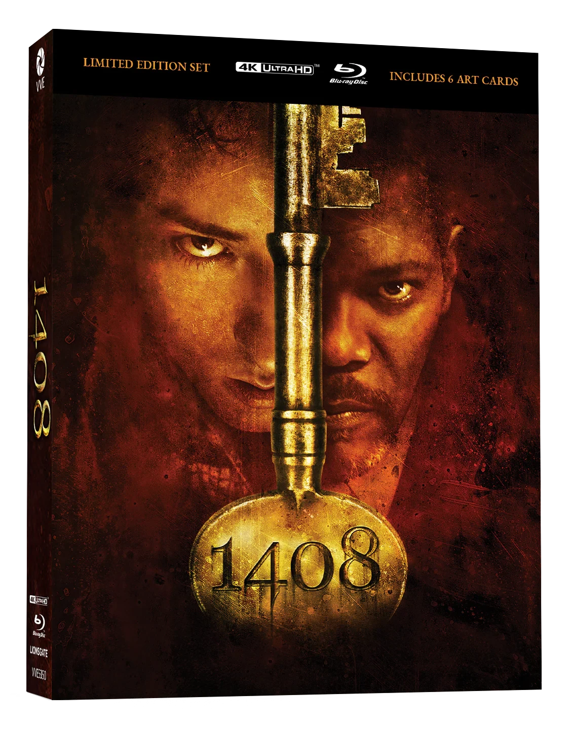 Front cover of 1408 (2007) Limited Edition Lenticular Hardcase [4K Ultra HD + Blu-ray] (Australian Import)