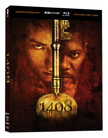 Front cover of 1408 (2007) Limited Edition Lenticular Hardcase [4K Ultra HD + Blu-ray] (Australian Import)