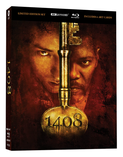 Front cover of 1408 (2007) Limited Edition Lenticular Hardcase [4K Ultra HD + Blu-ray] (Australian Import)