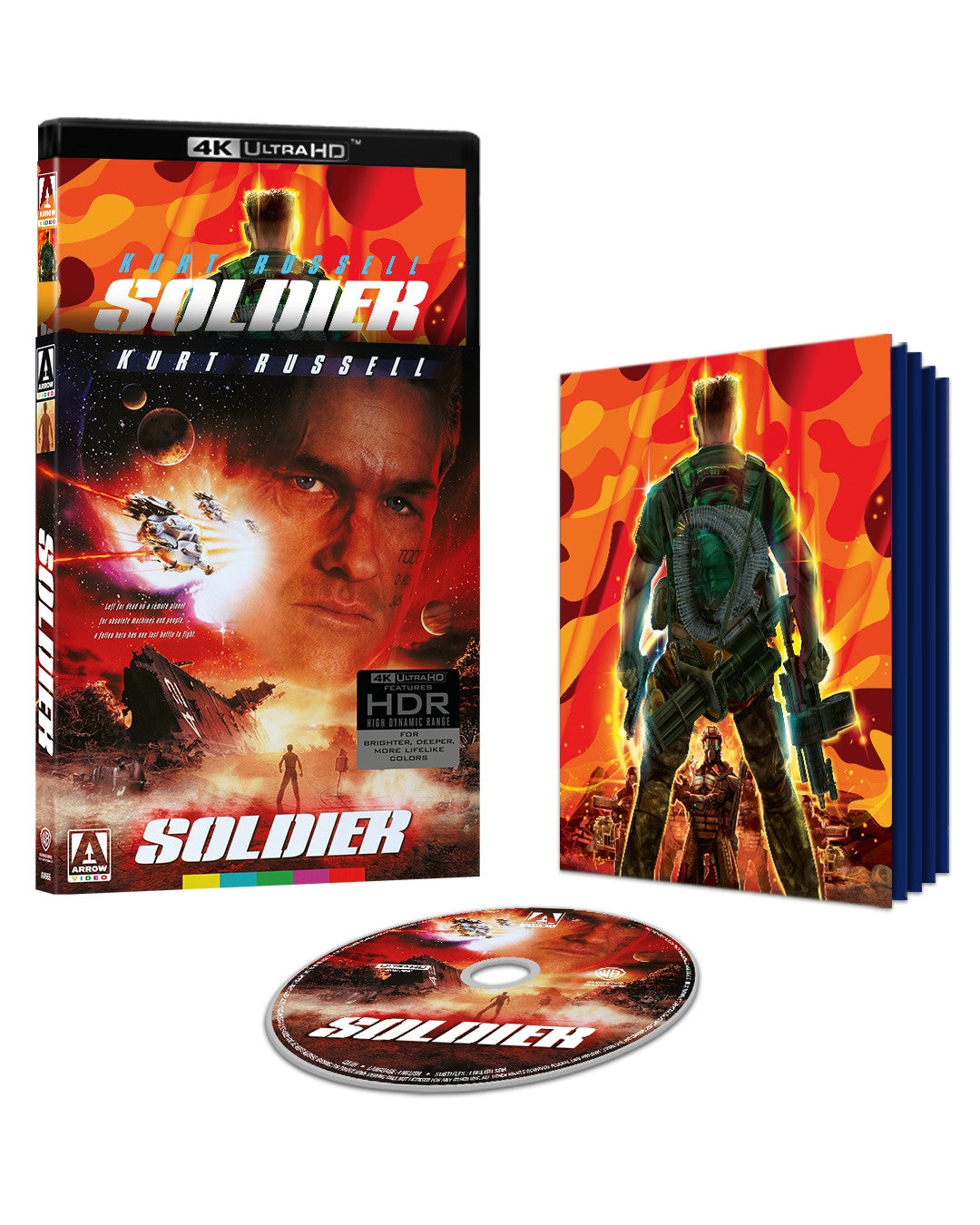 Box contents of Soldier (Limited Edition) [4K Ultra HD]