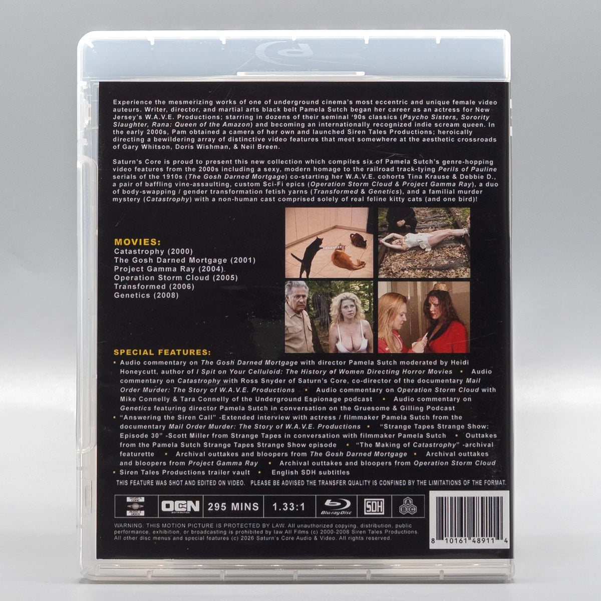 Back case of The Stupefying Siren Tales of Pamela Sutch [Blu-ray]