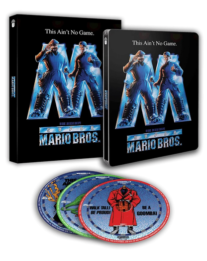 Packshot of Super Mario Bros. 30th Anniversary (1993) Limited Edition Steelbook [4K Ultra HD + Blu-ray] (Australian Import)