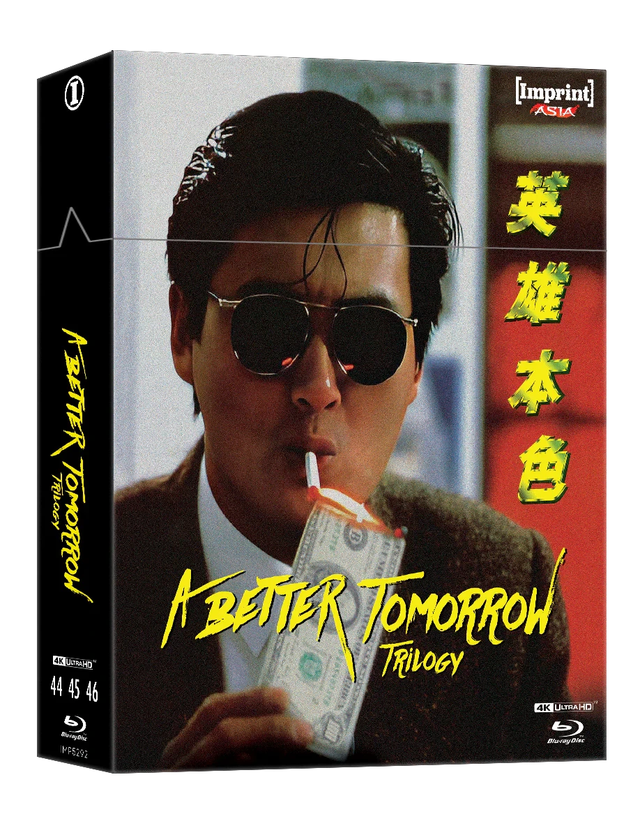 Front cover of A Better Tomorrow Trilogy Limited Edition Hardbox [4K Ultra HD + Blu-ray] (Australian Import)