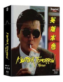 Front cover of A Better Tomorrow Trilogy Limited Edition Hardbox [4K Ultra HD + Blu-ray] (Australian Import)